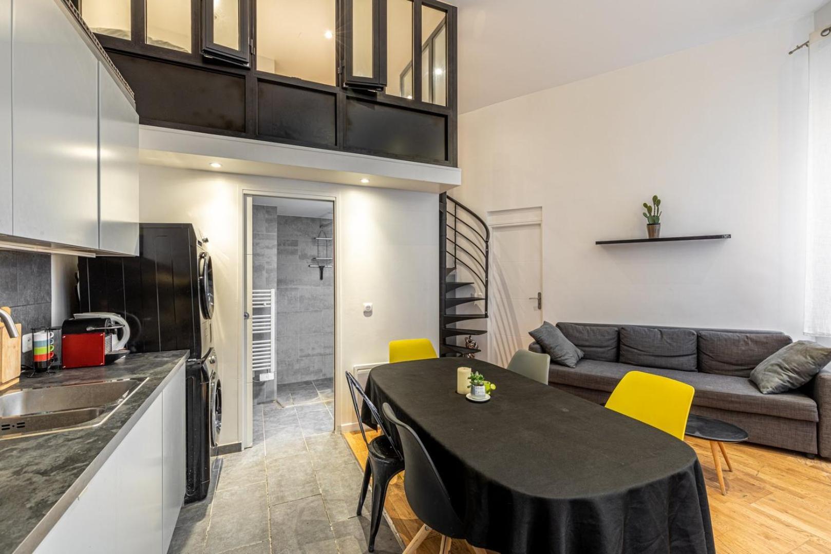 パリGuestready - Modern Duplex In Bourse - Sentierアパートメント エクステリア 写真